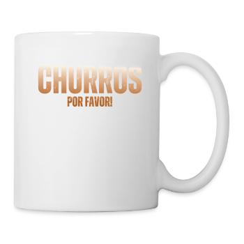 Churros Por Favor Vintage Mexican Churro - Mug - white - Right