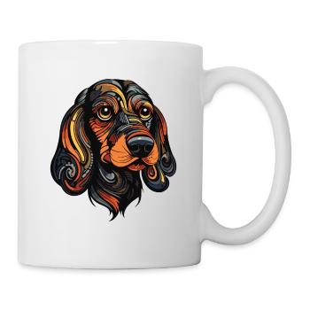 Dachshund Dog Portrait Dachshund - Mug - white - Right