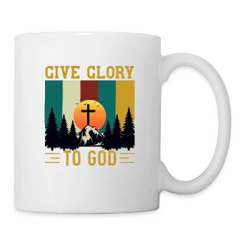 Messages from the Bible Jesus Lion Tribe of Judah - Mug - white - Right