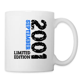 2001 September Limited Edition 22nd Birthday Decoration - Mug - white - Right