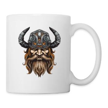 Wikinger Krieger Valhalla Odin - Tasse - Weiß - Rechts