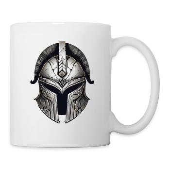Spartan Warrior Sparta Helmet - Mug - white - Right