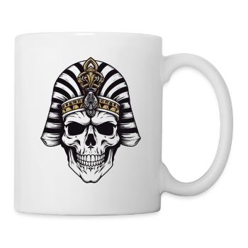 Pharaoh Skull - Mug - white - Right