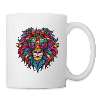 Lion Portrait - Mug - white - Right