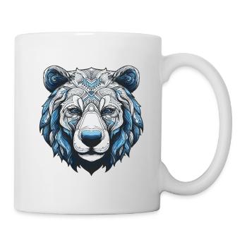 Polar Bear Portrait Polar Bear - Mug - white - Right