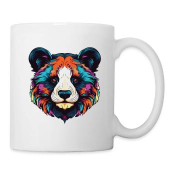 Panda Portrait - Tasse - Weiß - Rechts