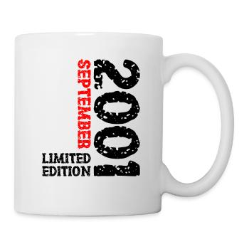 2001 September Limited Edition 22nd Birthday Decoration - Mug - white - Right
