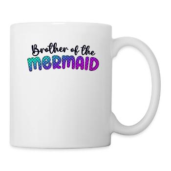 Brother Of The Mermaid Girl Family Matching - Mug - white - Right