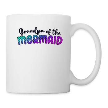 Grandpa Of The Mermaid Girl Family Matching - Mug - white - Right