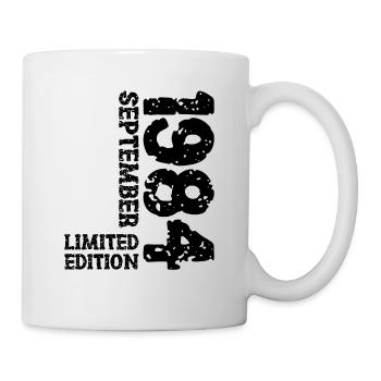 1984 Septembre Edition Limitée 39th Birthday Deco - Mug blanc - blanc - Droite