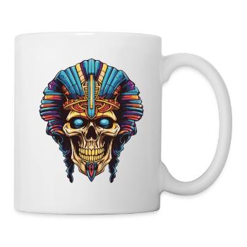 Pharaoh Skull - Mug - white - Right