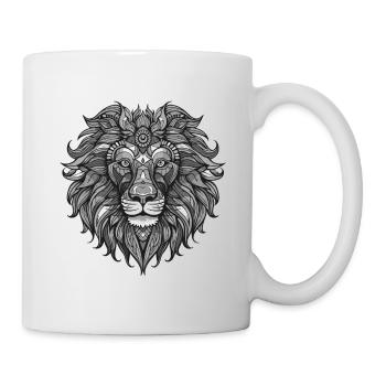 Lion Portrait Animal - Mug - white - Right