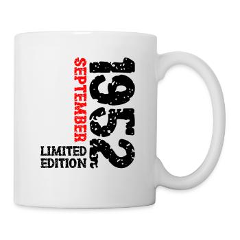 1952 September Limited Edition 71st Birthday Deco - Mug - white - Right