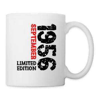 1956 September Limited Edition 67th Birthday Deco - Mug - white - Right