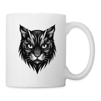 Cat Portrait Animal - Mug - white - Right