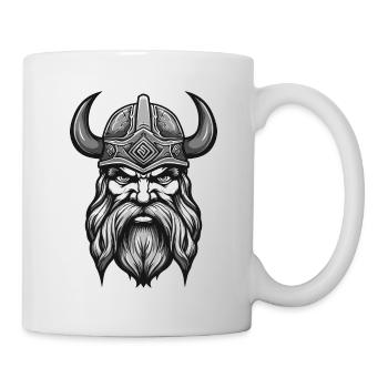 Wikinger Valhalla Odin Krieger - Tasse - Weiß - Rechts