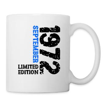 1972 September Limited Edition 51st Birthday Deco - Mug - white - Right