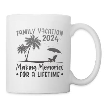 Vacances d’été en famille Créer des souvenirs - Mug blanc - blanc - Droite