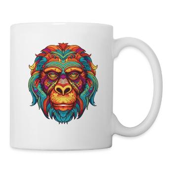 Gorilla Portrait - Mug - white - Right