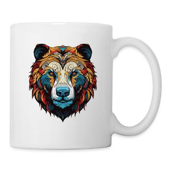 Polar Bear Portrait Polar Bear - Mug - white - Right