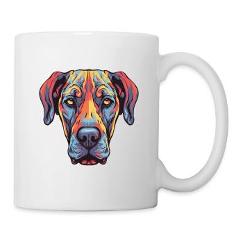Great Dane Dog Portrait - Mug - white - Right