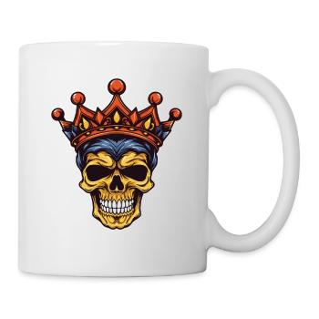 Skull King Crown - Mug - white - Right