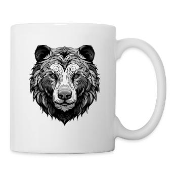 Polar Bear Portrait Polar Bear - Mug - white - Right