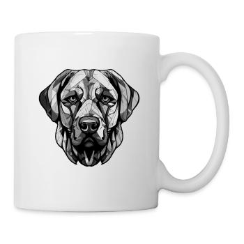 Kangal Hund Portrait - Tasse - Weiß - Rechts