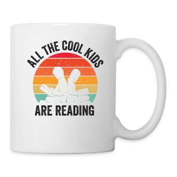 Alle Coolen Kids Lesen Lehrer - Tasse - Weiß - Rechts