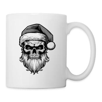 Santa Claus Skull - Mug - white - Right