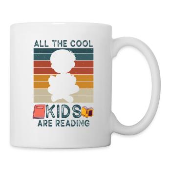 Alle Coolen Kids Lesen Lehrer - Tasse - Weiß - Rechts