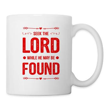 gott bibel spruch - Tasse - Weiß - Rechts