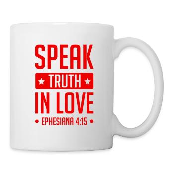 Bible de Dieu d’amour - Mug blanc - blanc - Droite