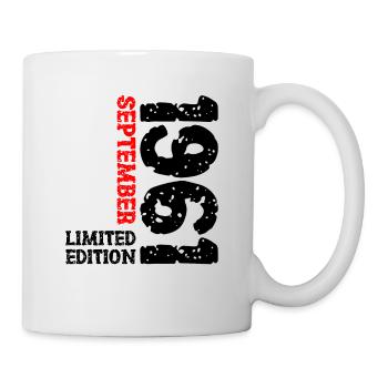 1961 September Limited Edition 62nd Birthday Decoration - Mug - white - Right