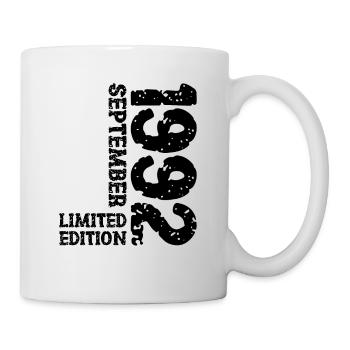 1992 September Limited Edition 31st Birthday Decoration - Mug - white - Right