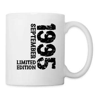 1995 Septembre Edition Limitée 28th Birthday Deco - Mug blanc - blanc - Droite