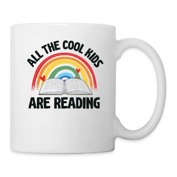 Alle Coolen Kids Lesen Lehrer - Tasse - Weiß - Rechts