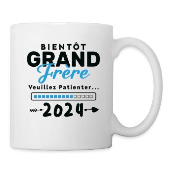 Bientôt Grand Frère 2024 - Mug blanc - blanc - Droite