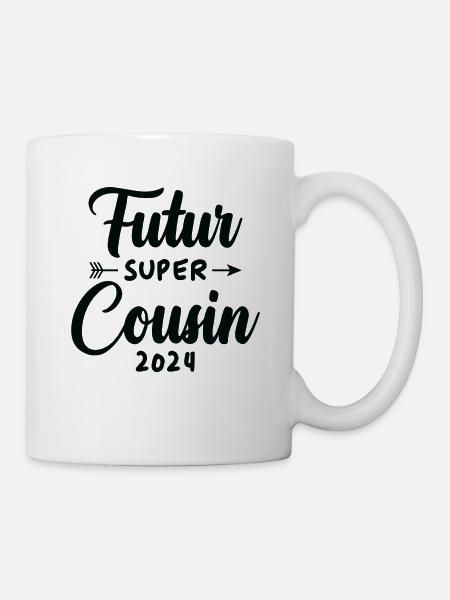 Futur super cousin 2024 - Mug blanc - blanc