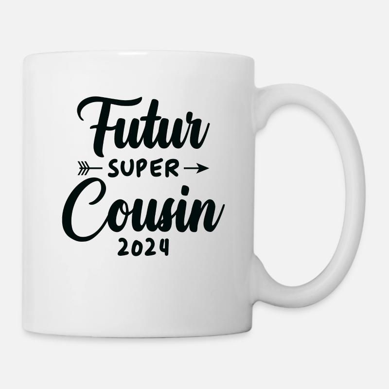 Futur super cousin 2024 - Mug blanc - blanc