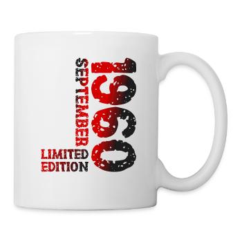 1960 September Limited Edition 63rd Birthday Deco - Mug - white - Right