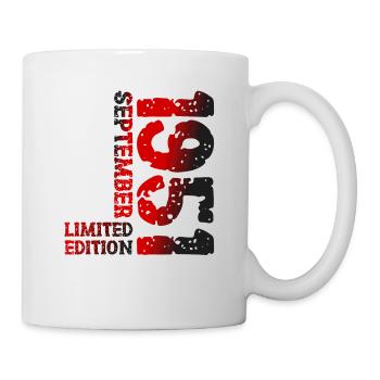 1951 Septembre Edition Limitée 72e Anniversaire Déco - Mug blanc - blanc - Droite