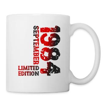 1984 Septembre Edition Limitée 39th Birthday Deco - Mug blanc - blanc - Droite