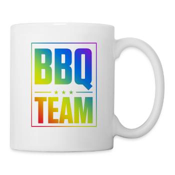Bbq Team - Tasse - Weiß - Rechts