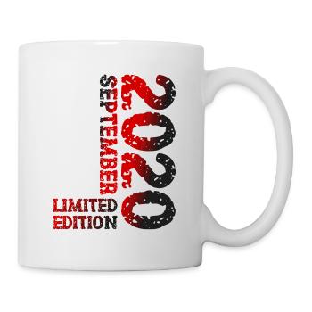 2020 Septembre Édition Limitée 3ème Décoration Anniversaire - Mug blanc - blanc - Droite