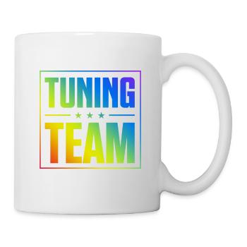 Équipe de tuning - Mug blanc - blanc - Droite