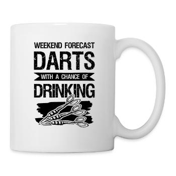 Drinking darts - Mug - white - Right