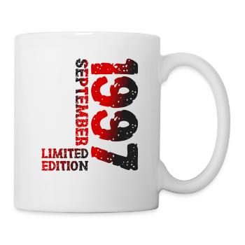 1997 September Limited Edition 26th Birthday Decoration - Mug - white - Right