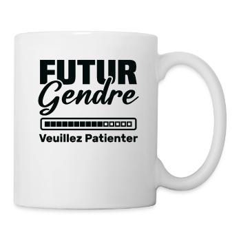 Futur gendre Cadeau humour personnalisé - Mug blanc - blanc - Droite