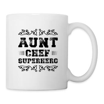 Aunt Superhero - Mug - white - Right